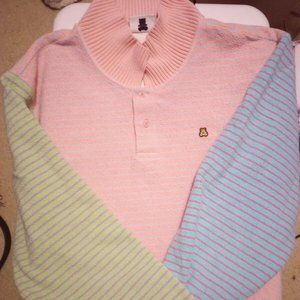 teddy fresh cropped terry polo 3xl